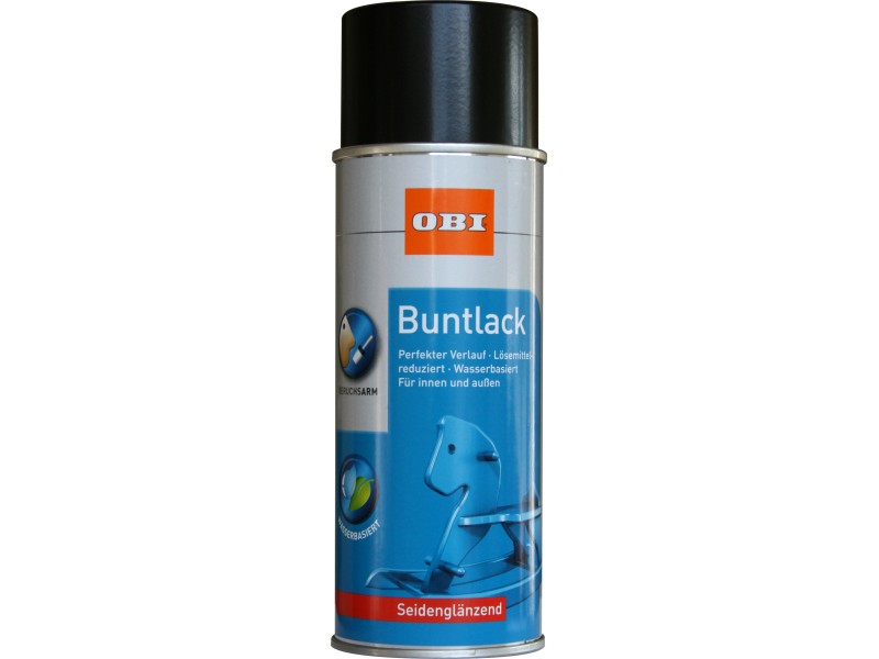 Obi Buntlack Spray Ral Tiefschwarz Seidengl Nzend Wv Ml Kaufen