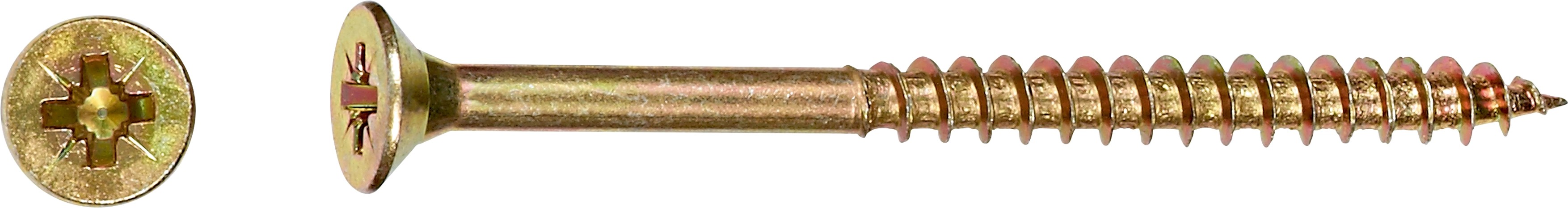 Senkkopf Universalschraube PZ Antrieb Ø 5 mm x 40 mm 20 Stück kaufen