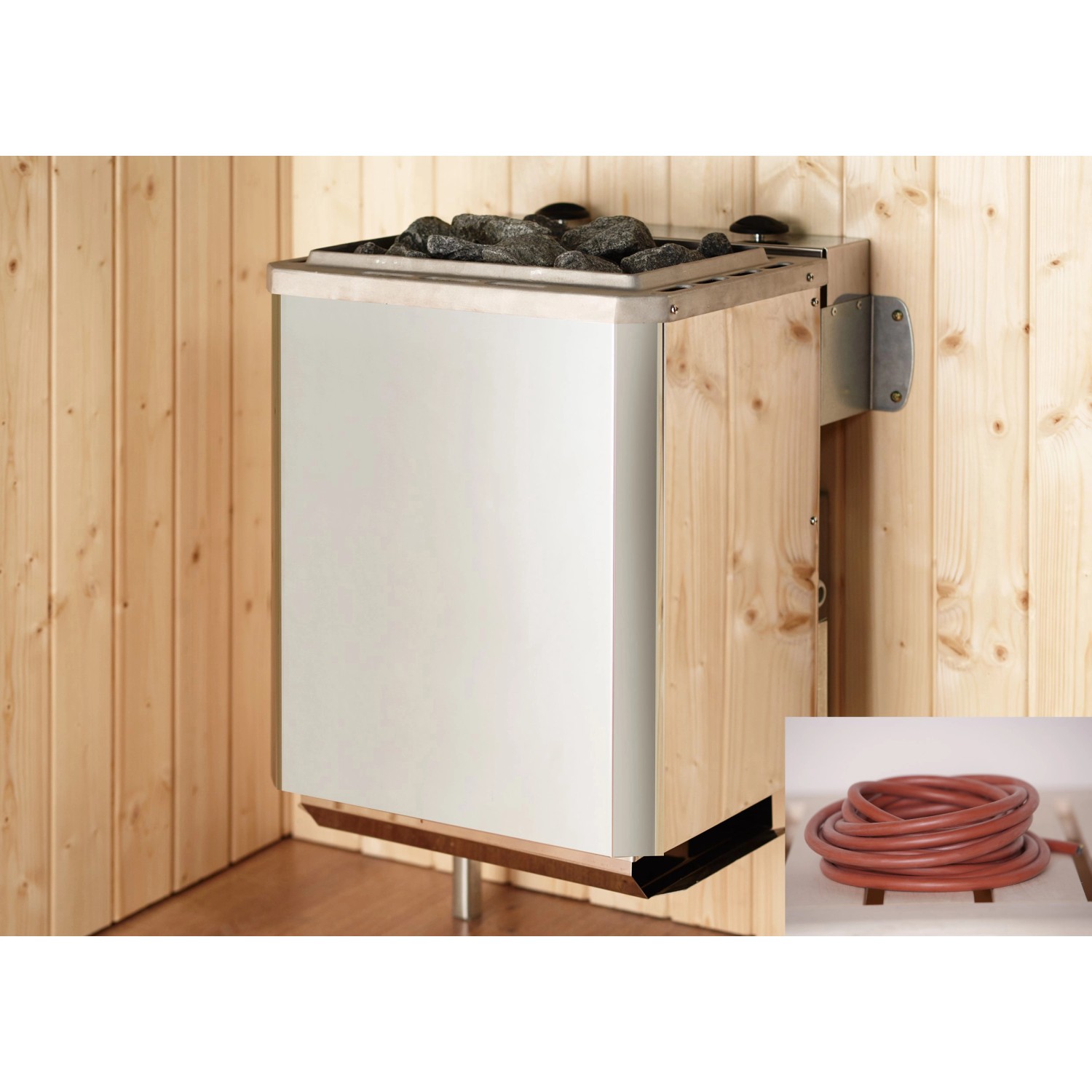 Weka Element Ecksauna Varberg Glastür Kompakt 194x177x199 kaufen bei OBI