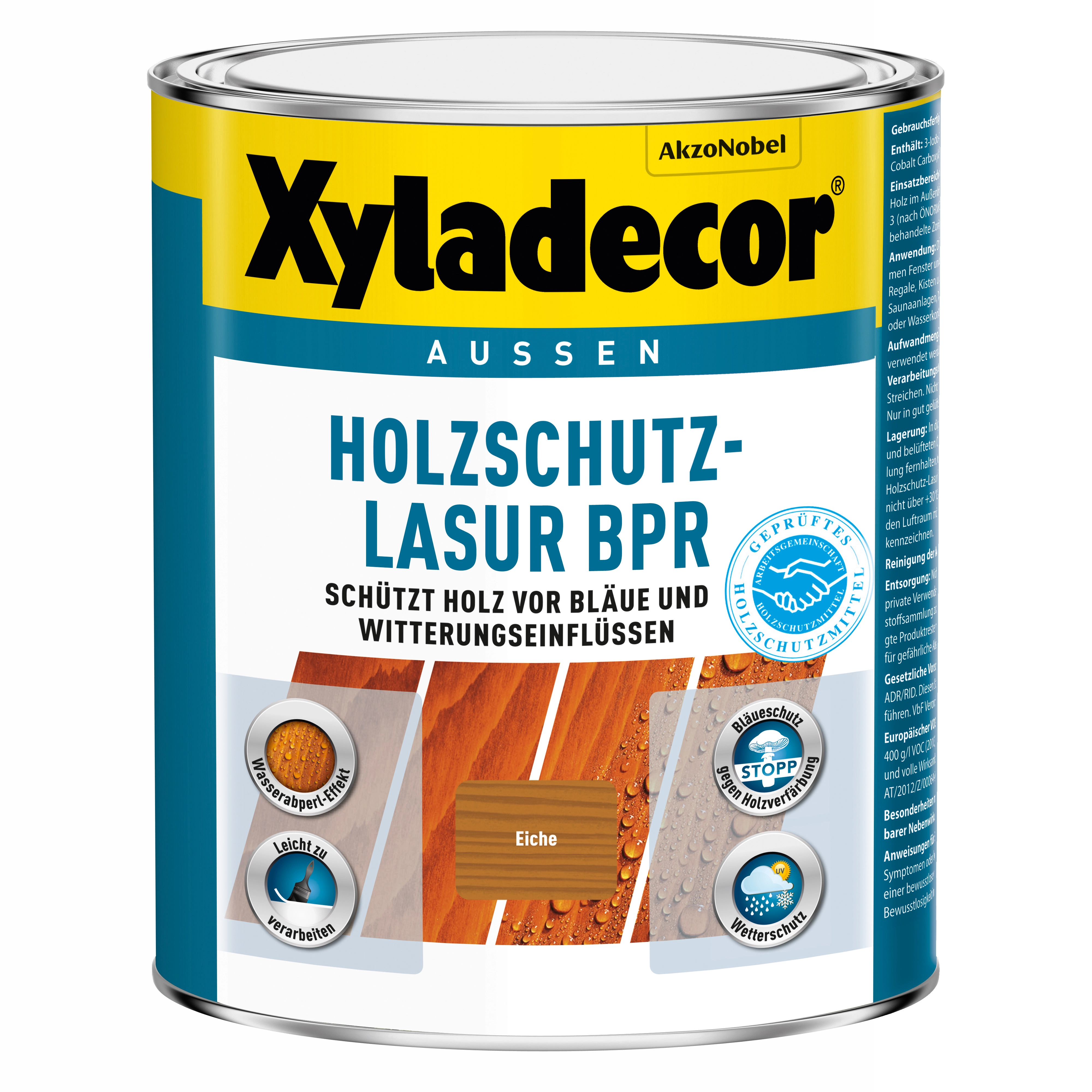 Xyladecor Holzschutz Lasur BPR Eiche 1 L Kaufen Bei OBI