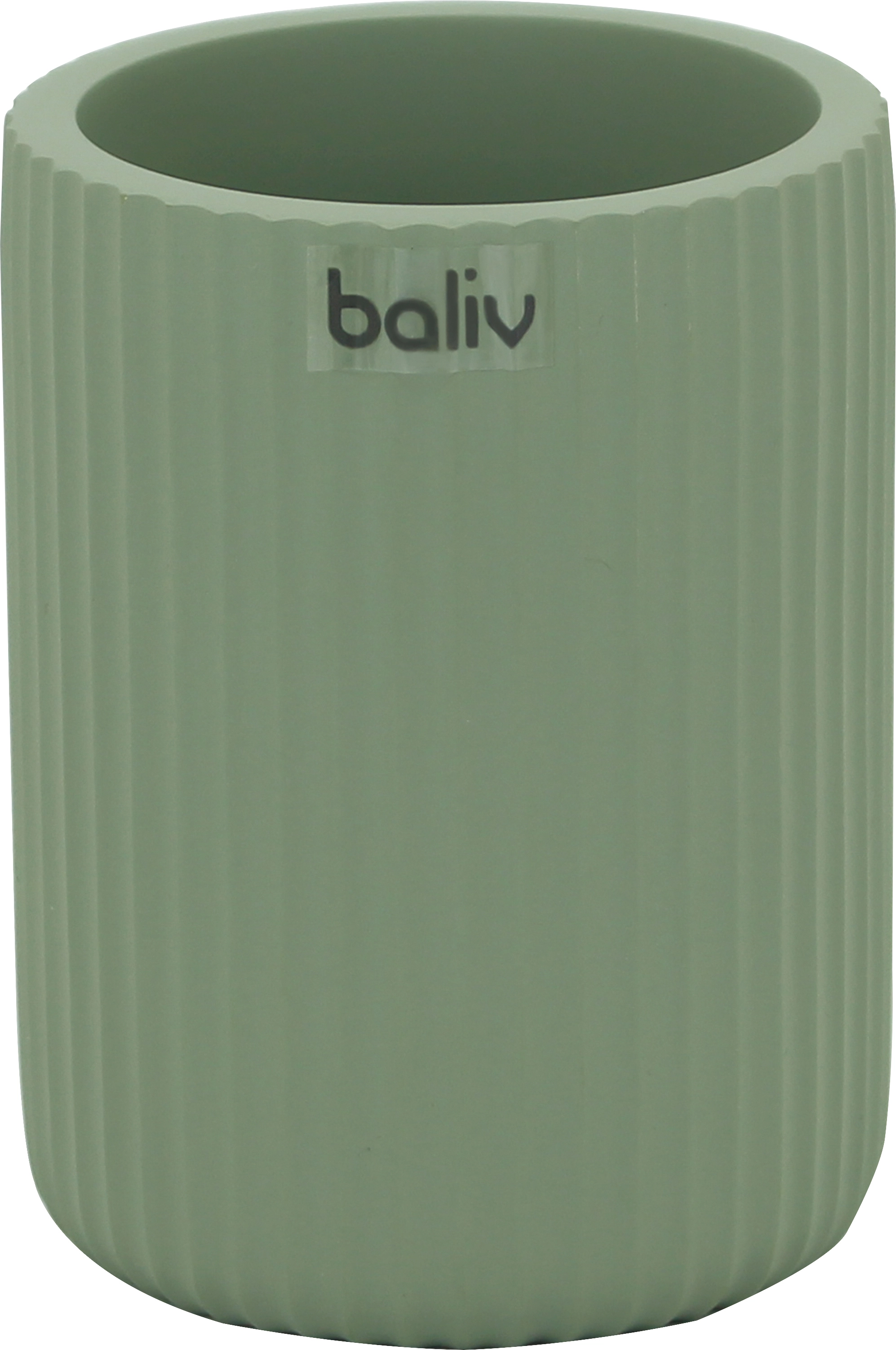 baliv Moss Green trend Zahnputzbecher Polyresin Grün kaufen bei OBI