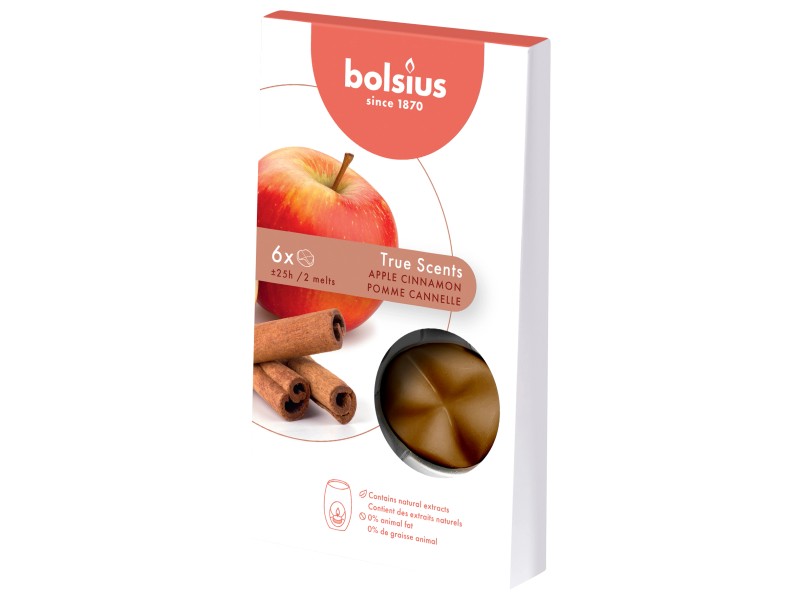 Bolsius Wax Melts True Scents 6er Pack Apfel Zimt Kaufen Bei OBI