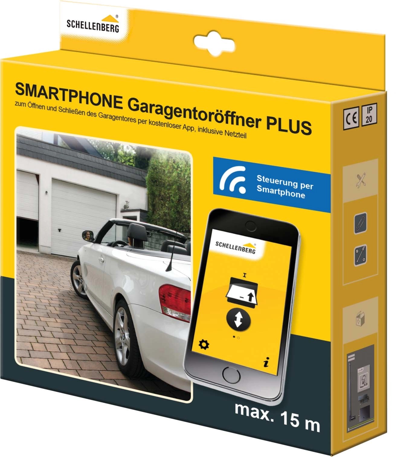 Schellenberg Smartphone Garagentor Ffner Plus Kaufen Bei Obi