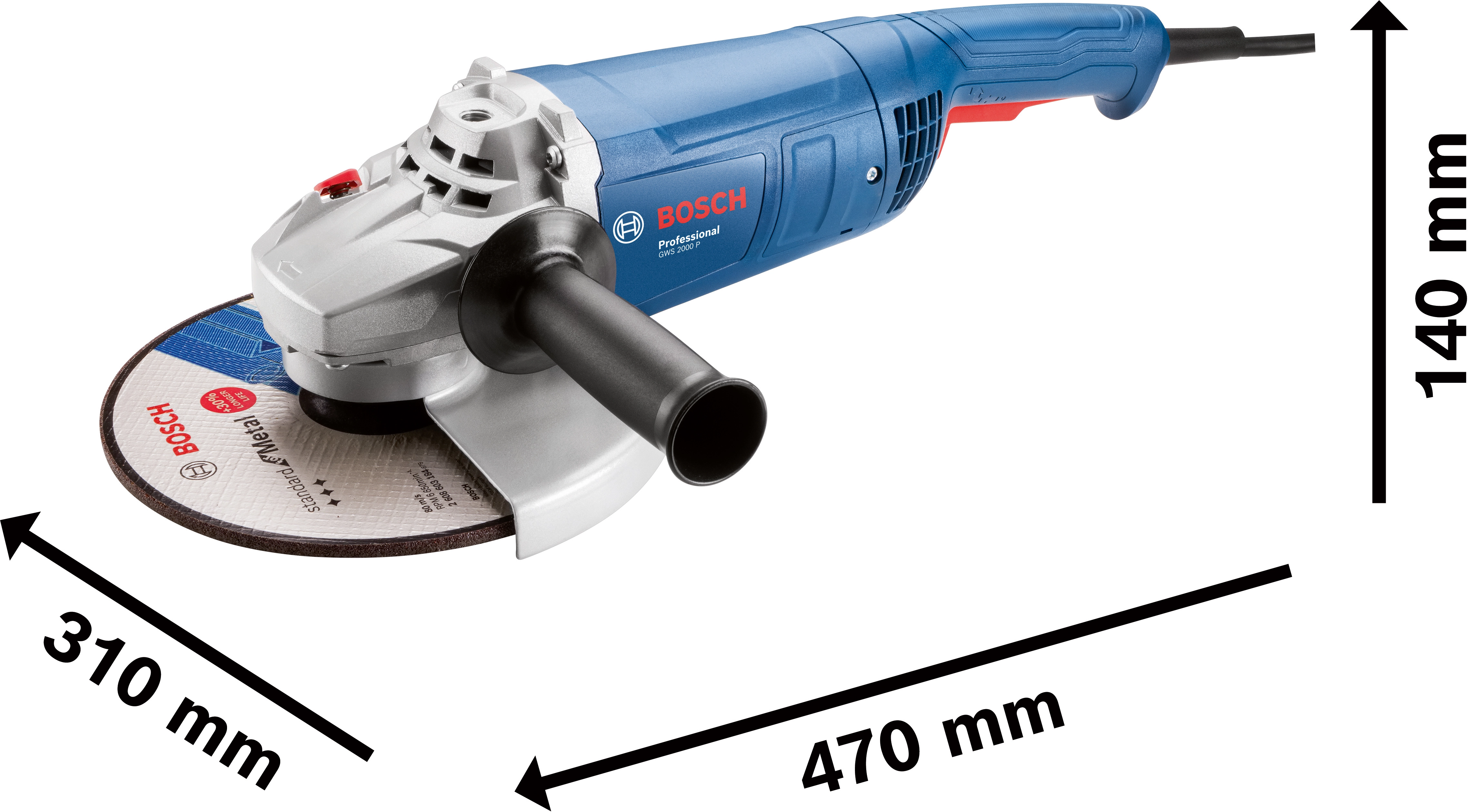 Bosch Professional Winkelschleifer GWS 2000 P Kaufen Bei OBI