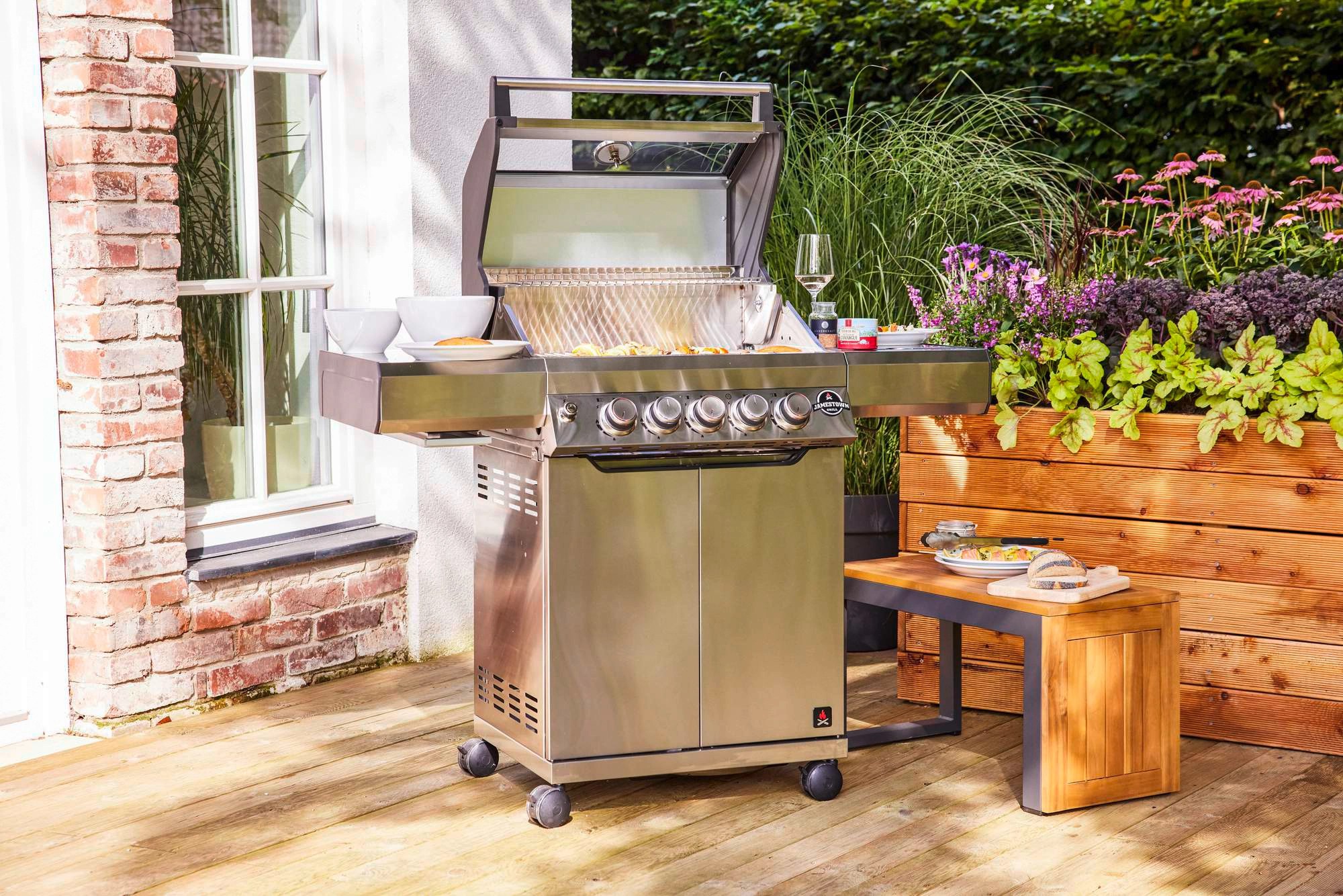 Jamestown 3 Brenner Gasgrill Knox Kaufen Bei OBI