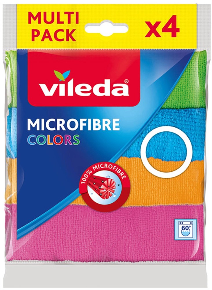 Vileda Allzwecktuch Mikrofaser Colors Er Pack Kaufen Bei Obi