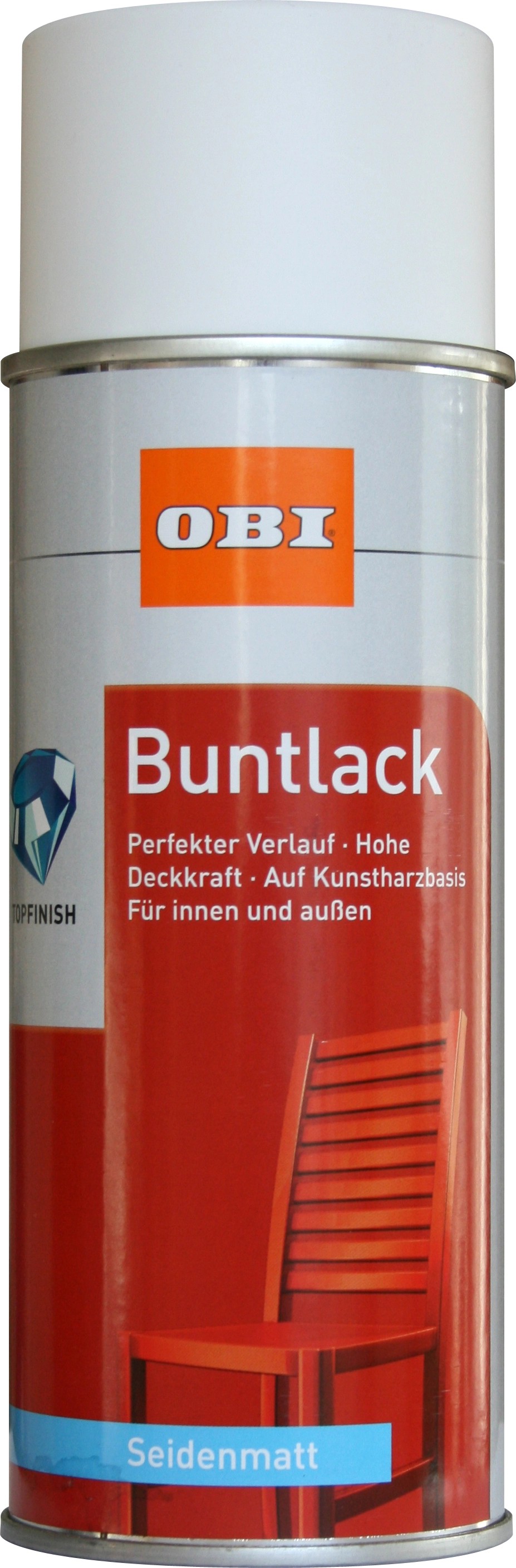 OBI Buntlack Spray RAL 9010 Reinweiß seidenmatt 400 ml kaufen bei OBI