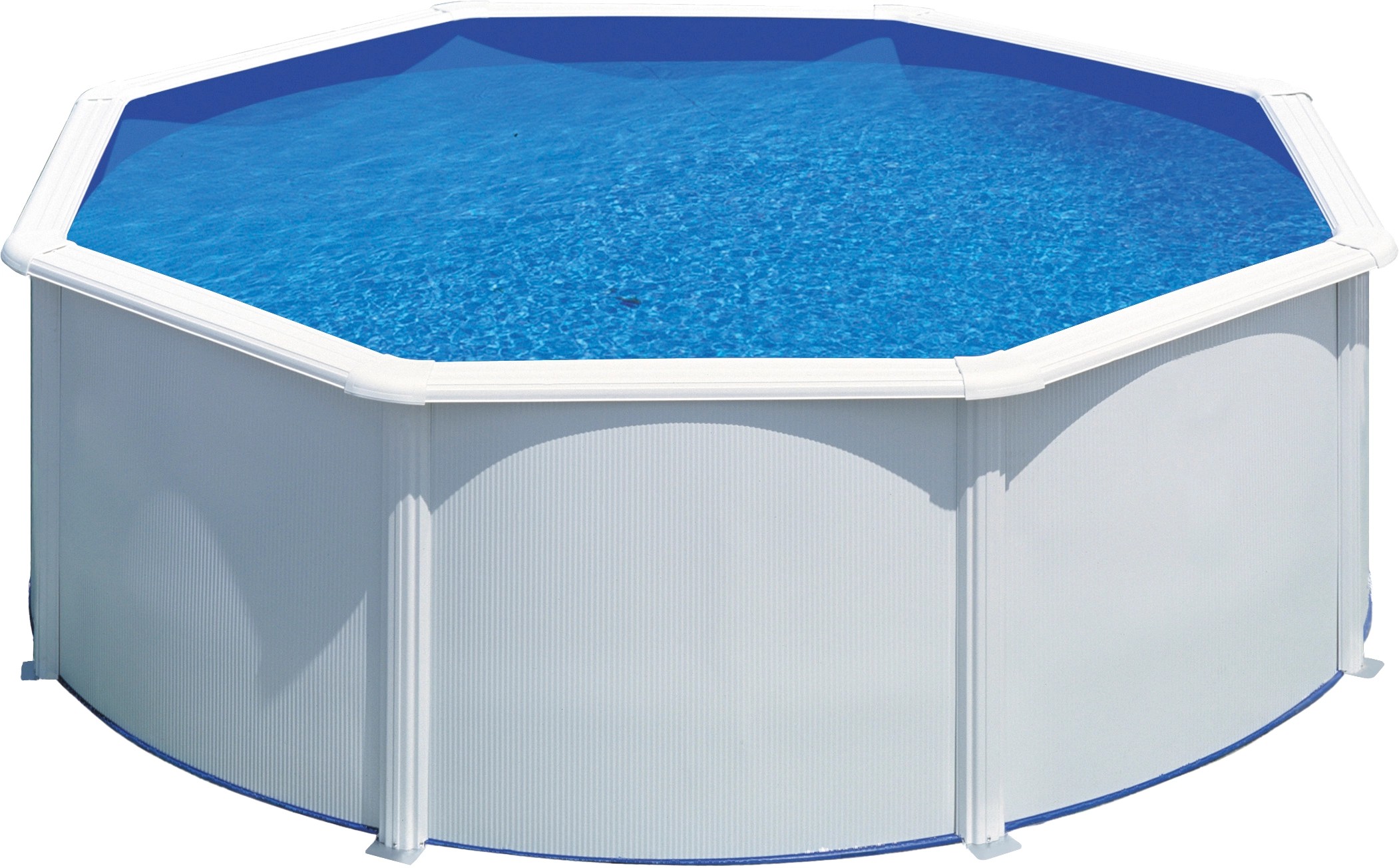 Gre Stahlwand Pool Fidji Ø 300 cm x 120 cm Rund Weiß kaufen bei OBI