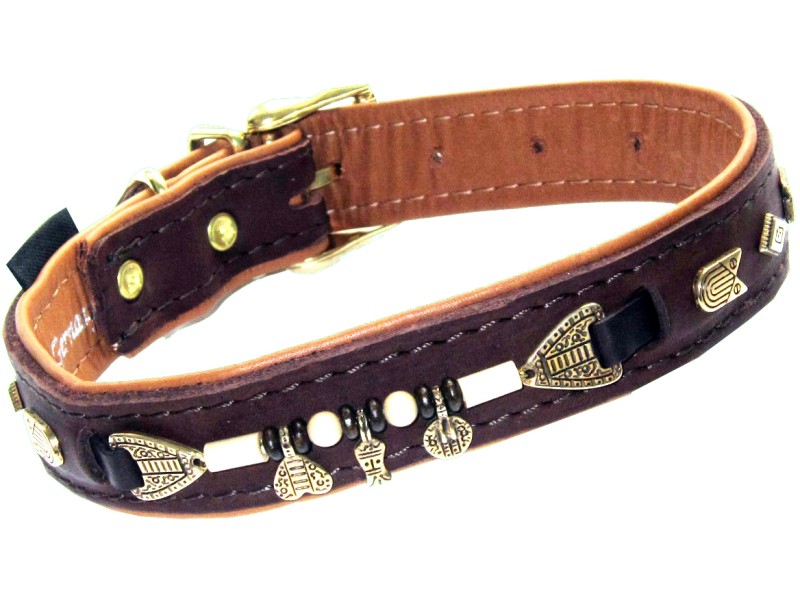 Heim Hundehalsband Buffalo Breite Mm L Nge Cm Braun Cognac Kaufen