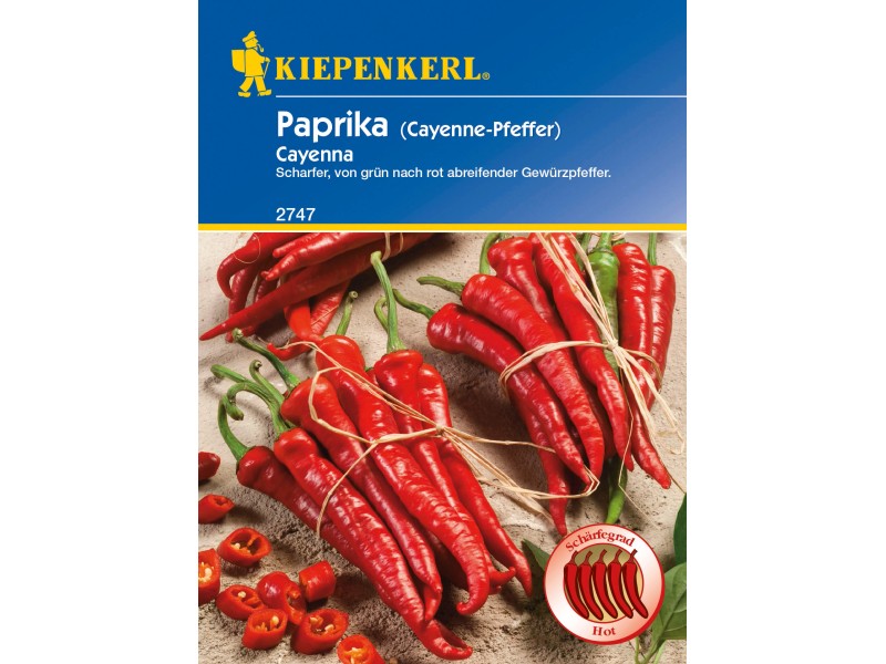 Kiepenkerl Paprika Cayenna Einj Hrig Kaufen Bei Obi