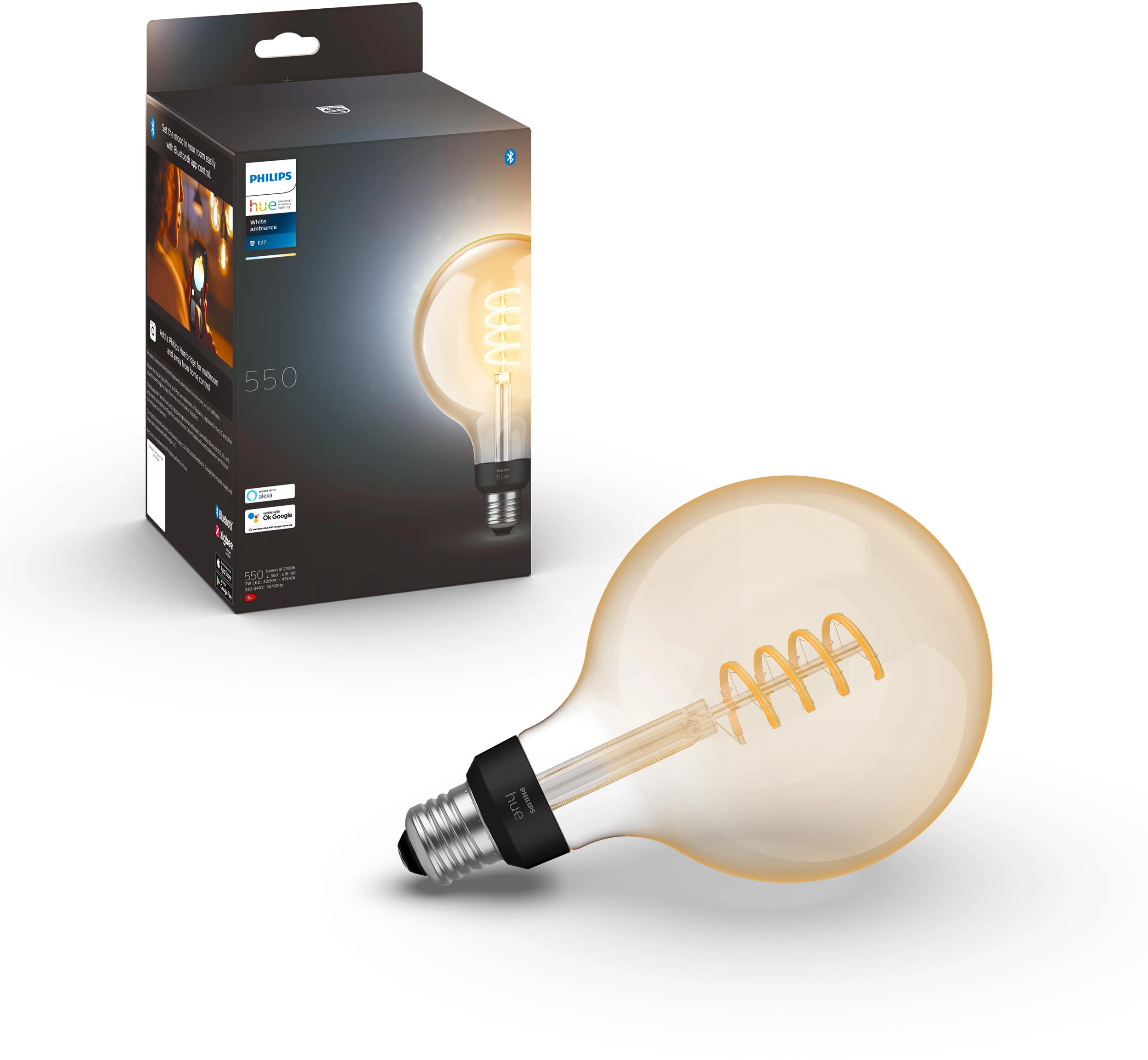 Philips Hue Led Leuchtmittel White Ambiance E Einzelpack G