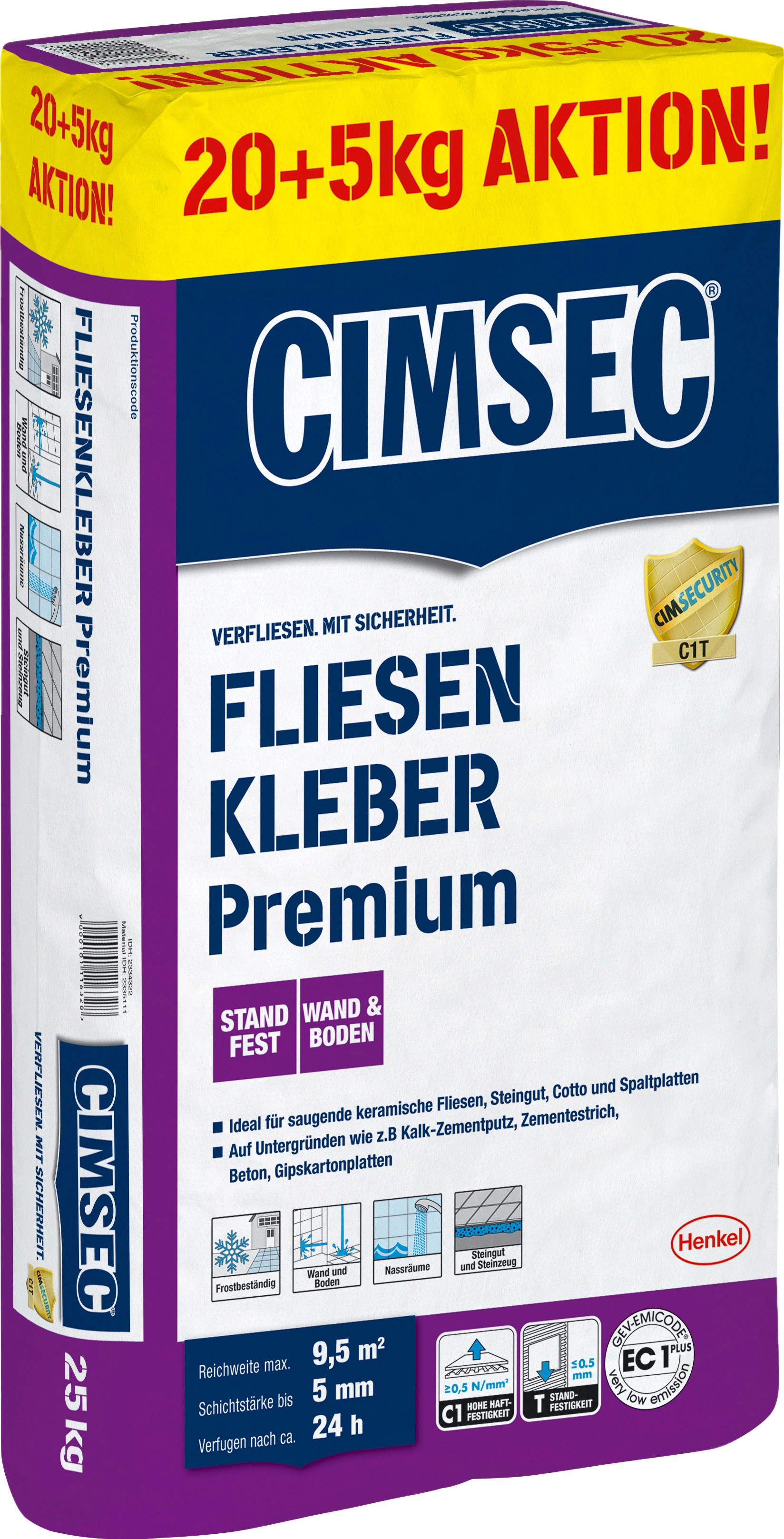 Cimsec Fliesenkleber Premium Kg Kaufen Bei Obi