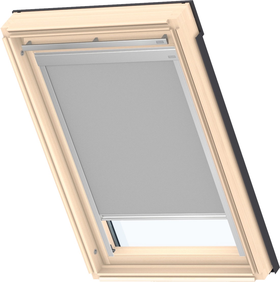 Velux Verdunkelungsrollo F R Dachfenster Classic Dbl M Grau