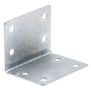 Hettich Winkelverbinder, verzinkt, 32x32x40 mm, für Holzkonstruktionen im Innen- und Außenbereich.