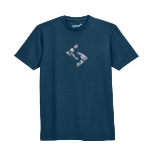 Scheibler T-Shirt Expansible Ocean Gr. M, Arbeitskleidung mit Logo-Print.