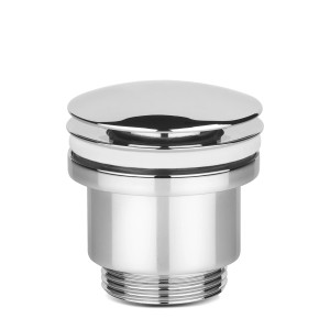 baliv Push-Ventil PV-3410 Chrom für Waschbecken mit Pop-up Funktion.