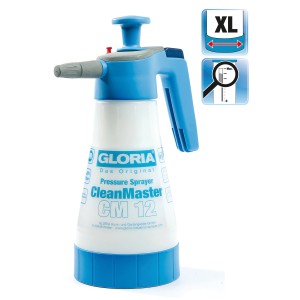 Gloria Drucksprühgerät CleanMaster CM 12, 1.25L, mit verstellbarer Düse.