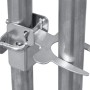 Detailaufnahme: Verschlussmechanismus des Zipper Heimtiergehege ZI-CR382, Nagerstall.