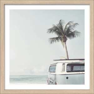 Pro Art Bild Framed Art Surf Feeling I 30 cm x 30 cm