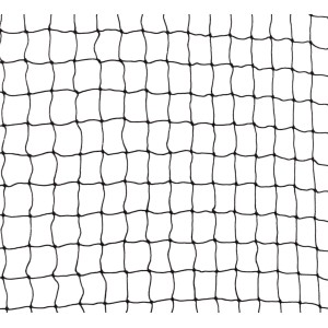 Schwarzes Trixie Schutznetz für Katzen, 2x1,5m, Sicherheitsnetz für Balkon & Fenster.