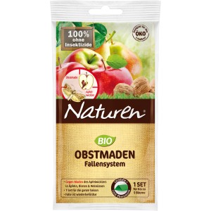 Celaflor Naturen Obstmaden-Falle, 1 Set zur biologischen Schädlingsbekämpfung im Garten.
