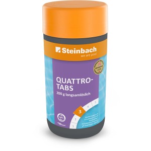 Steinbach 4-in-1 Multifunktionstabletten Quattrotabs 200 g organisch Inhalt 1 kg
