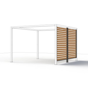 Siena Garden Sichtblende Schattenmanufaktur für Pergola 300 cm