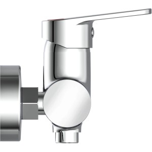 Schütte Duscharmatur Futura Chrom, Einhebelmischer für die Dusche.