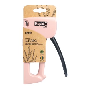 Rapid Handtacker R53 Ljung, hellrosa, für Feindrahtklammern. Ideal zum Polstern und Dekorieren.