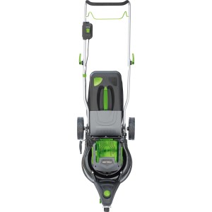 LUX Akku-Rasenmäher A-RM-2x 20/4/33 Set, 40 l. Kompakter Rasenmäher für mittlere Gärten.