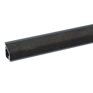 Kaindl Wandanschlussprofil Marmor Vicosa Escuro, 300 cm lang, für Arbeitsplatten.