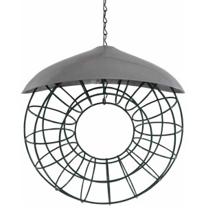Siena Garden Futterspender Meisenknödelring Stahl 23,5 cm x 8,2 cm x 24 cm