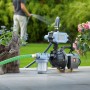 Elektronischer Druckschalter EDS 8 zur Aufrüstung einer Gartenpumpe zum Hauswasserwerk.