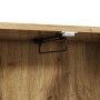 okwish Garderoben Set mit PolsterPaneelen Schuhschrank Flur 110x38x186cm Natur_8