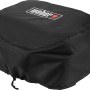 Schwarze Weber Premium Abdeckhaube für Lumin Serie, wasserabweisend und schmutzabweisend.