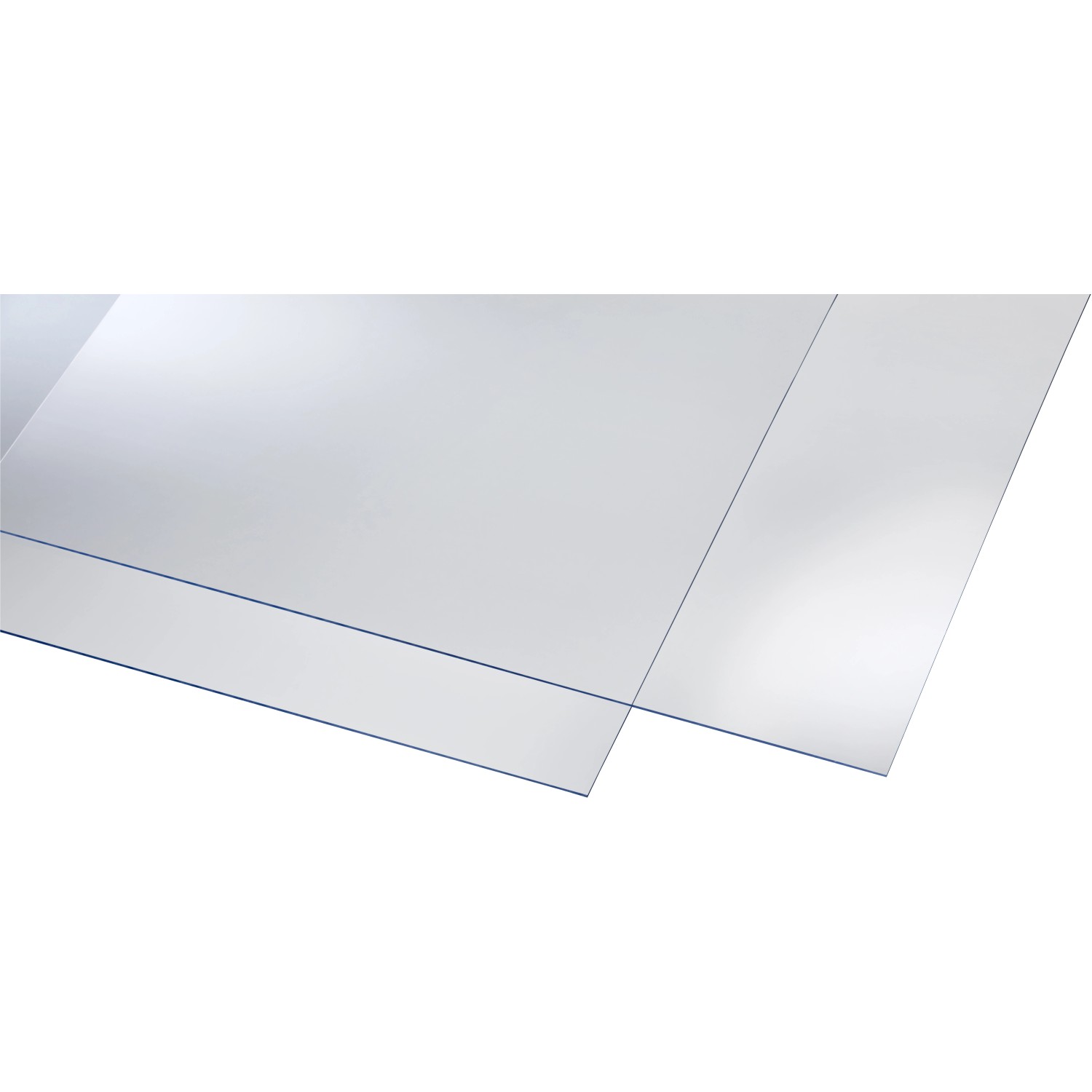 Transparentes Hobbyglas 0,2 cm, 50x25 cm, ideal für Bastelprojekte und als Kunststoffbedachung.
