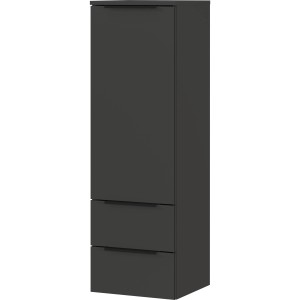 Germania Mediumschrank Crandon in Graphit mit Tür und zwei Schubladen.