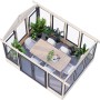 Palmako Pavillon Isabella 401 x 303 cm Naturbelassen FSC®_3