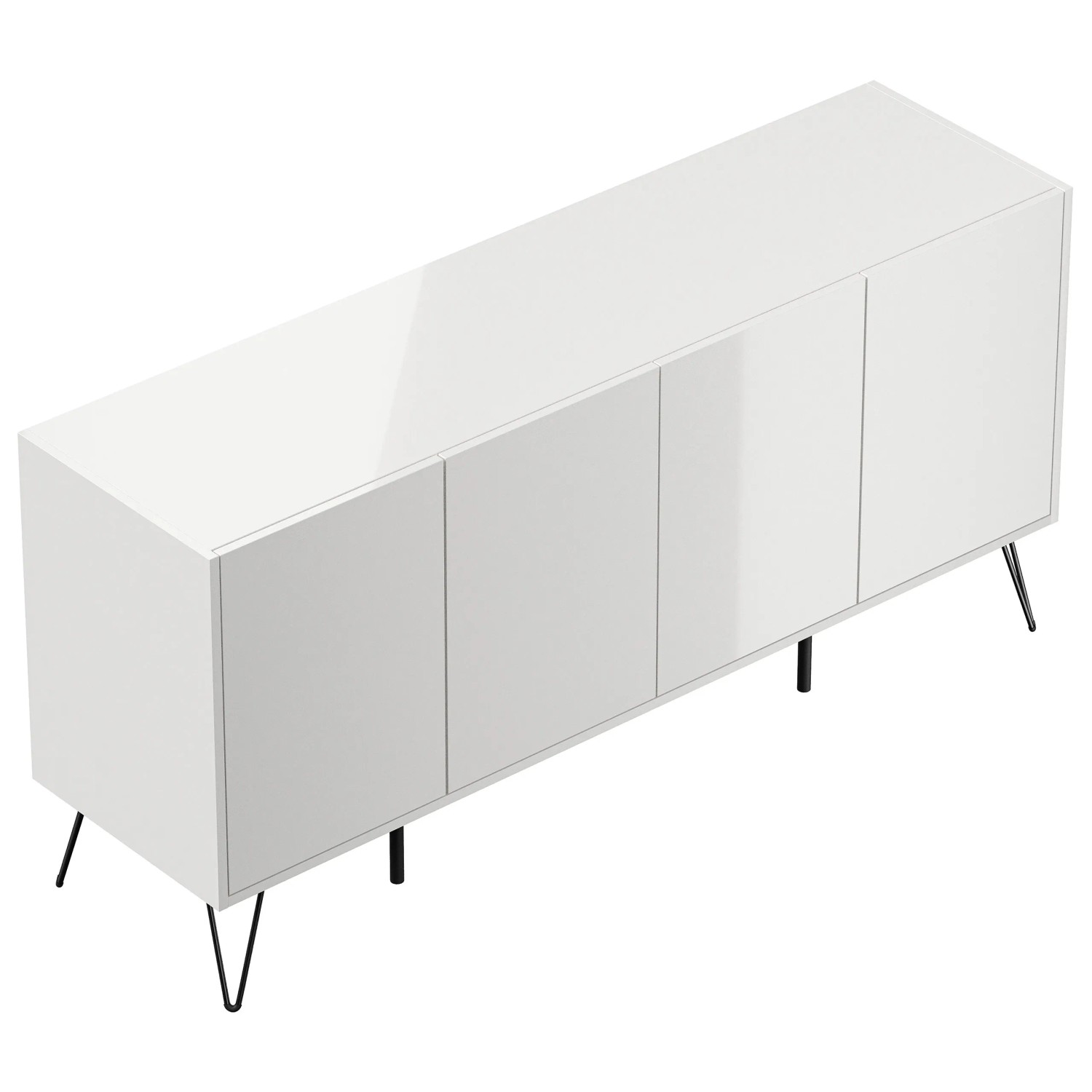 sideboard weiß 140 cm breit