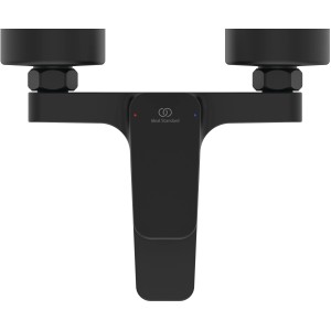 Ideal Standard Ceraplan Wannenarmatur Aufputz, schwarz matt.