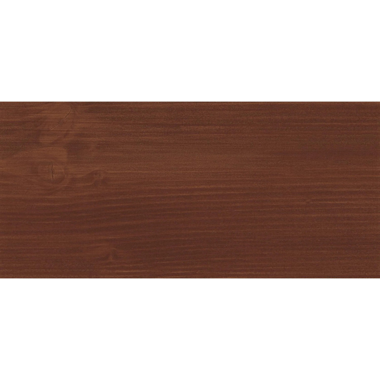 Holzbrett mit Osmo Holzschutz Öl-Lasur in Palisander Farbe.