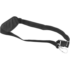 Schwarzer Tragegurt mit Schulterpolster für Zipper Hochentaster.