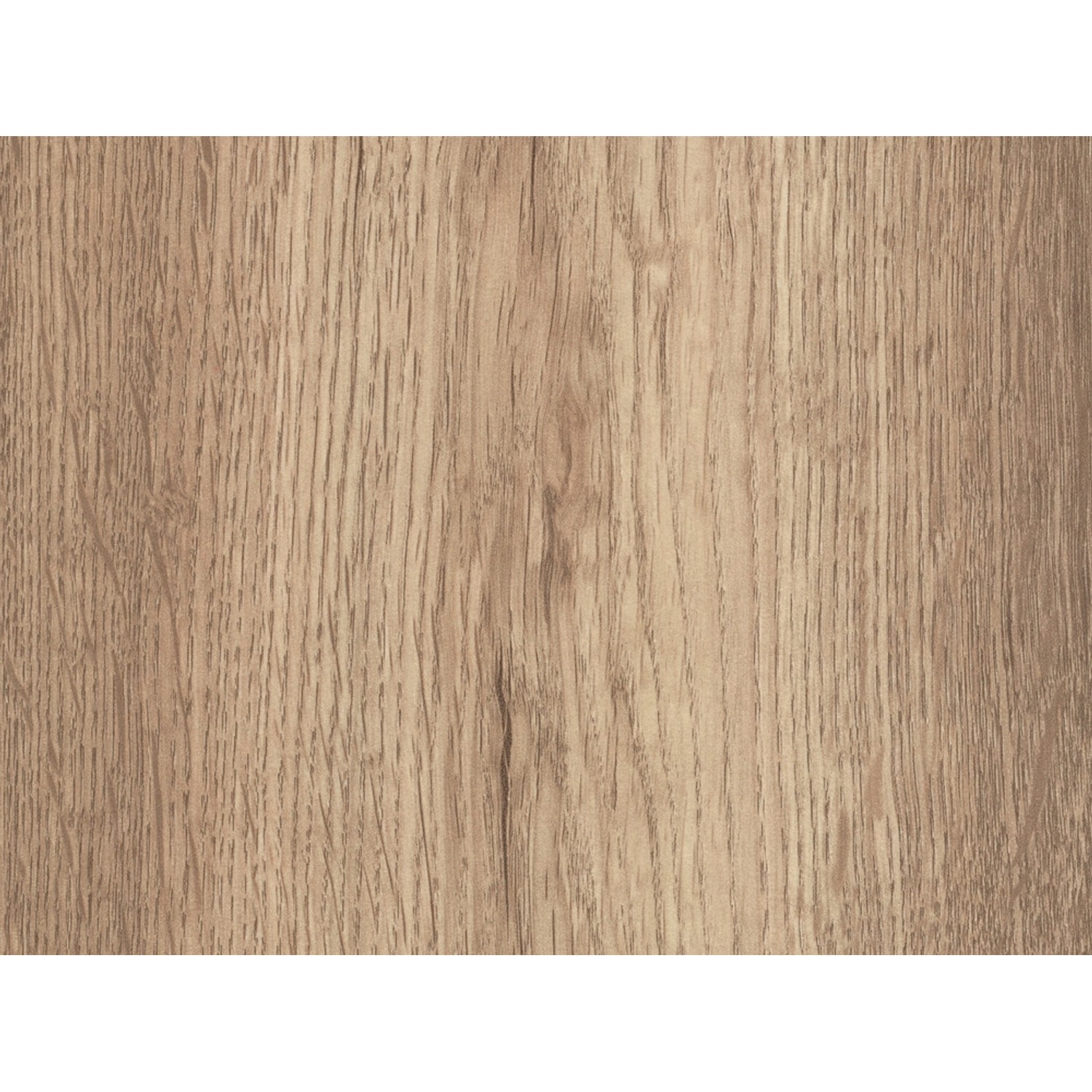 Detailaufnahme Laminatboden Eiche Dartmoor Altholzstruktur, helle Holzoptik mit Maserung.