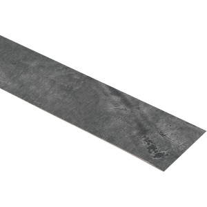 Kaindl Kantenumleimer Atlantic Stone Steel, 500x4,5cm, für Arbeitsplatten.