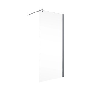 Schulte Walk In Duschwand Alexa Style 2.0 mit Chrom-Optik, 190x100 cm.