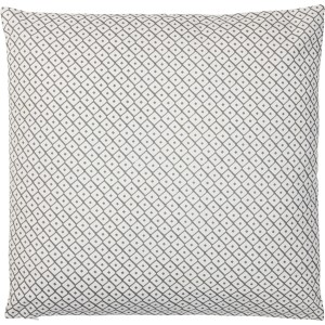 Gefülltes Kissen Gemustert Grau 40 cm x 40 cm