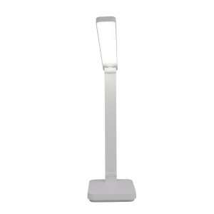 Weiße LED-Tischleuchte Mover von Näve, ideal für den Schreibtisch. Modernes Design.