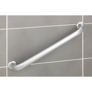 Wandhaltegriff Secura Premium, 63 cm, aus mattem Aluminium für mehr Sicherheit im Bad.