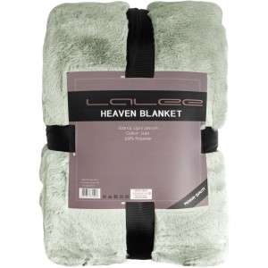 Lalee Wohndecke Heaven Jade, 150x200 cm, aus kuscheligem Kunstfell. Ideal für gemütliche Stunden.