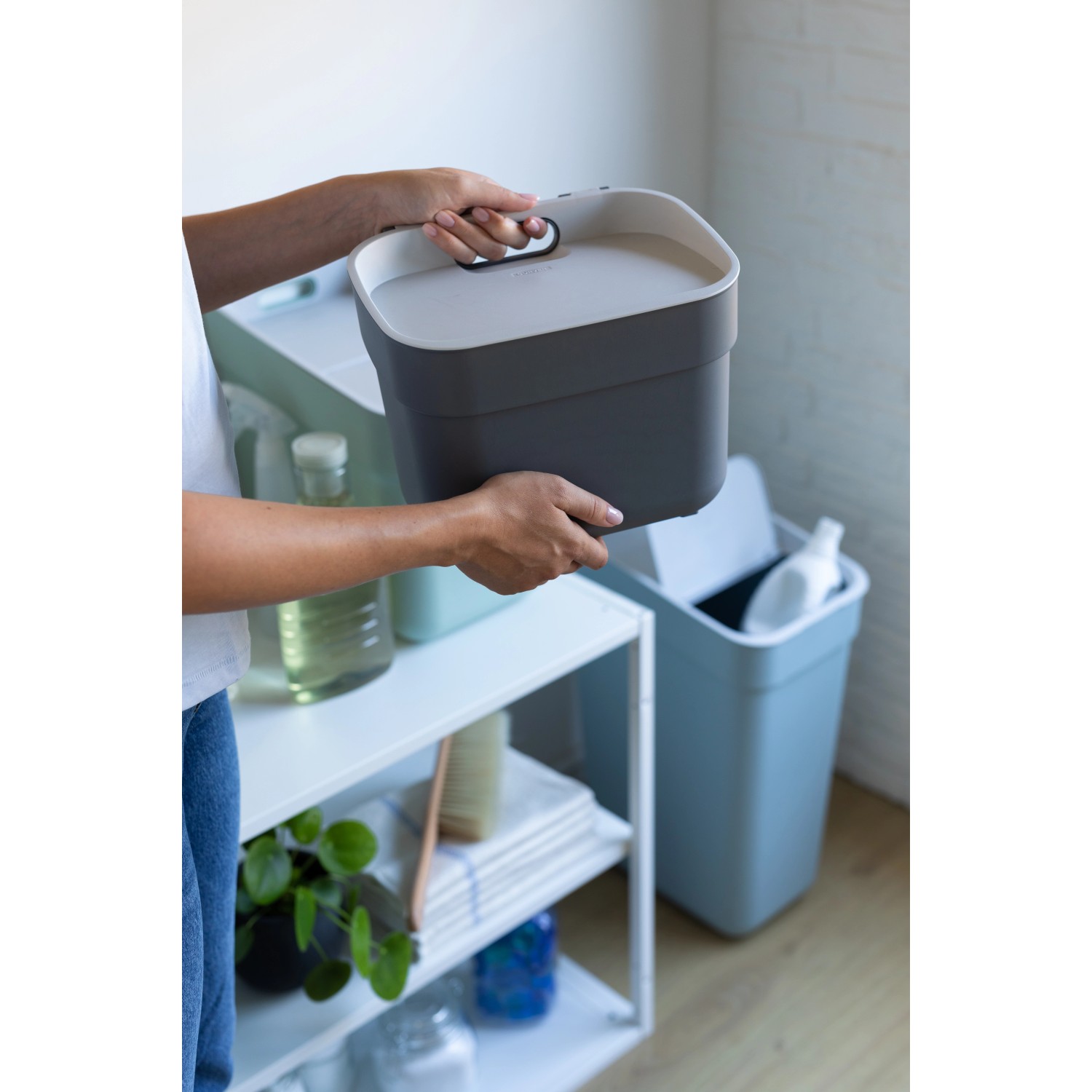 Curver Biomülleimer Ready to Collect 5 l Dunkelgrau kaufen bei OBI